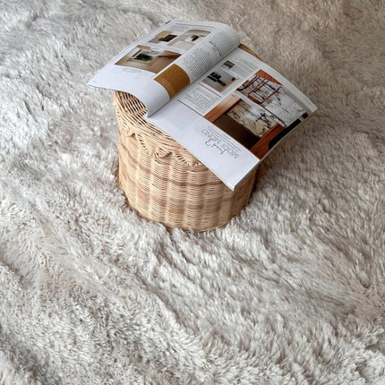 Hoogpolige Vloerkleden - Hoogpolig vloerkleed Furr beige - Interieur05 - Vloerkledenloods