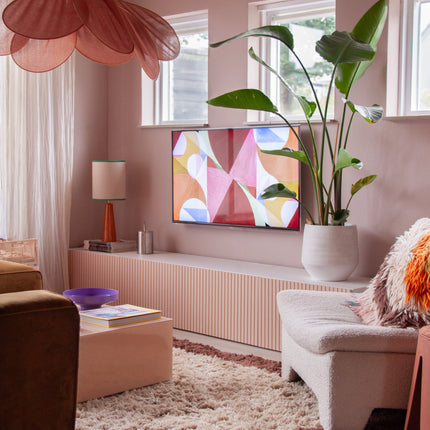 Hoogpolig vloerkleed Pilo beige/bruin polyester Interieur05