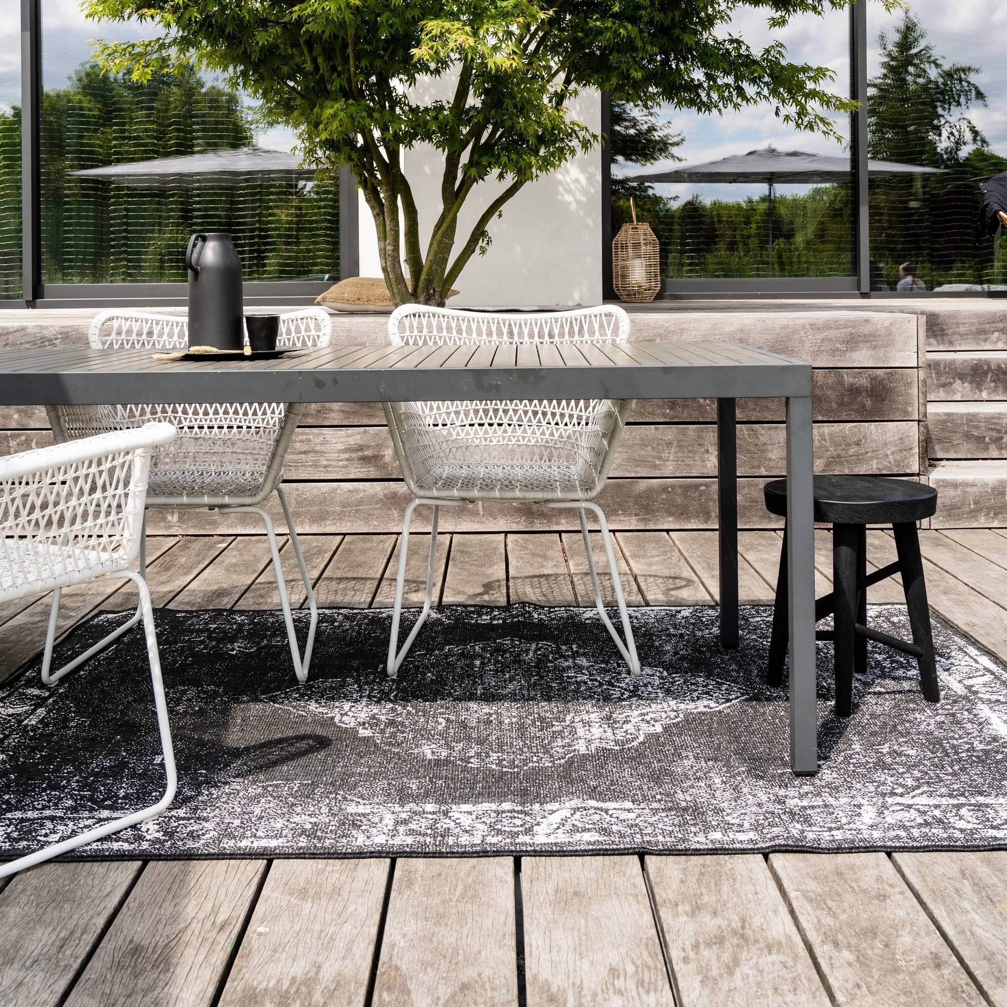 Vloerkleed voor onder de eettafel - Vloerkledenloods