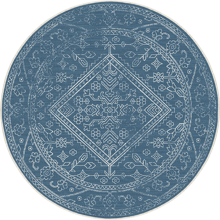 Buitenkleed blauw - Vloerkledenloods