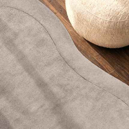 Villeroy & Boch 1812 wollen vloerkleed organische vorm Kivi Naturel Grijs - Vloerkledenloods