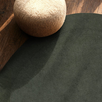 Villeroy & Boch 1812 wollen vloerkleed organisch rond Kivi Naturel Groen - Vloerkledenloods