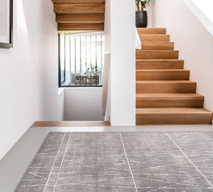 Vloerkleed Modern Artline met strepen Grijs