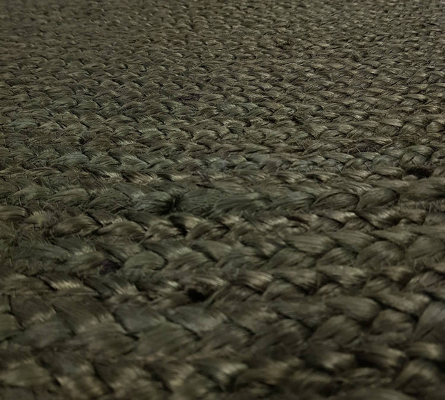 Rond vloerkleed Jute Groen