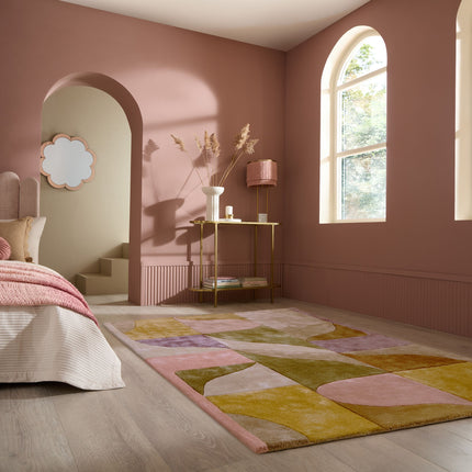 Flair Rugs viscose vloerkleed Illuminate Multicolor