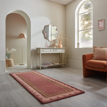 Flair Rugs wollen loper Lois Mulberry