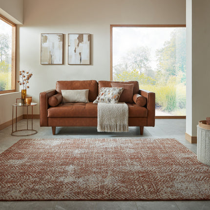 Flair Rugs vloerkleed Lua Abstract Terracotta