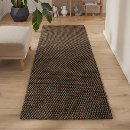 Ted Baker Southwark binnen- en buitenvloerkleed Rope Bruin loper - Vloerkledenloods