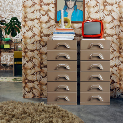 HKliving hoogpolig rond vloerkleed sage 150cm