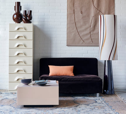 HKliving printed vloerkleed vierkant overtufted 250x250cm