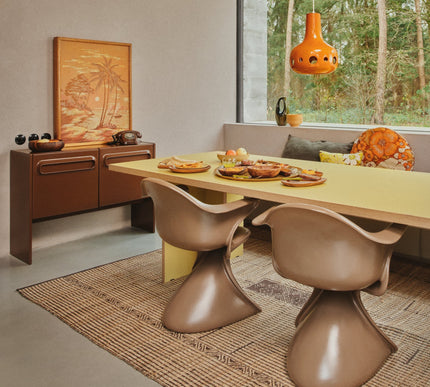 HKliving dessert jute vloerkleed 150x240cm