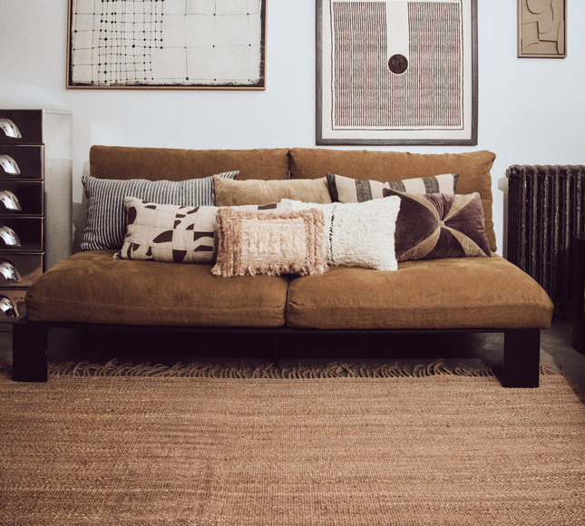 HKliving hennep vloerkleed Outlander 250x350cm