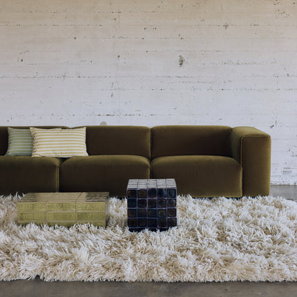 HKliving wollen vloerkleed Ivory 200x300cm