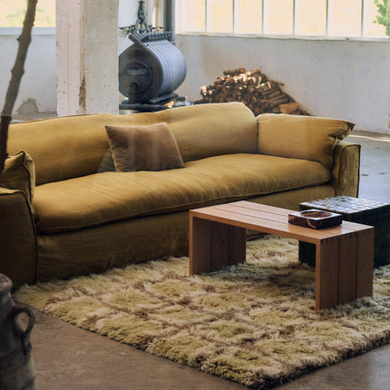 HKliving fluffy vloerkleed Tortoise 180x250cm
