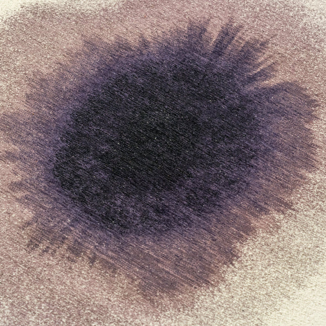 Rond vloerkleed Drop Purple Smoke 2101 - Louis De Poortere