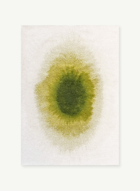 Vloerkleed Drop Green Pepper 2105 - Louis De Poortere