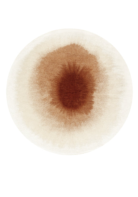Rond vloerkleed Drop Indian Snow 2106 - Louis De Poortere