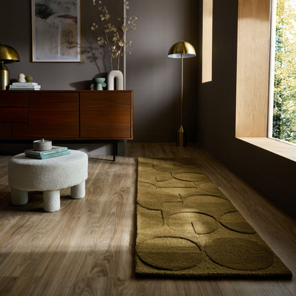Flair Rugs wollen loper Gigi Olive