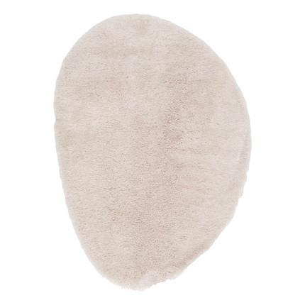 Hoogpolig vloerkleed Furr Stone beige - Interieur05