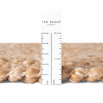 Ted Baker Notting Hill zacht bouclé kortpolig vloerkleed Portobello Beige - Vloerkledenloods