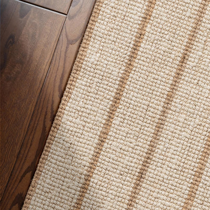 Elle Decoration Harvest juten vloerkleed Sierra Naturel Ivoor Goud - Vloerkledenloods