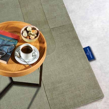 Villeroy & Boch 1906 wollen vloerkleed Charlotte Groen - Vloerkledenloods