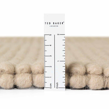 Ted Baker Richmond wollen vloerkleed rond Diana Lichtbeige - Vloerkledenloods