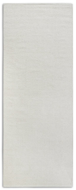Elle Decoration Delhi wollen loper Pradesh Naturel Wit - Vloerkledenloods