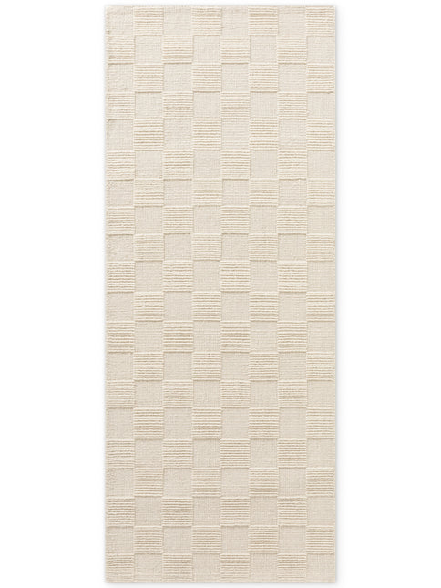 Villeroy & Boch 1766 wollen loper Scala Naturel Wit - Vloerkledenloods