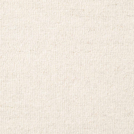 Elle Decoration Puristic fijne bouclé wollen vloerkleed Knots Naturel Wit - Vloerkledenloods
