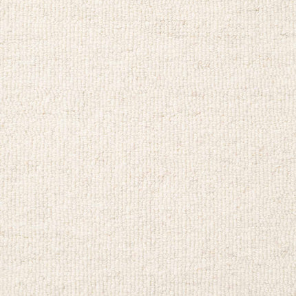 Elle Decoration Puristic fijne bouclé wollen vloerkleed Knots Naturel Wit - Vloerkledenloods