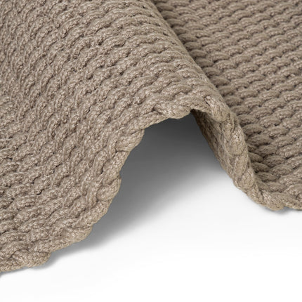 Ted Baker Southwark binnen- en buitenvloerkleed Rope Beige Grijs loper - Vloerkledenloods