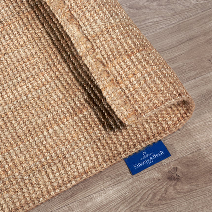 Villeroy & Boch 1791 juten loper Rosalie Naturel Goud - Vloerkledenloods