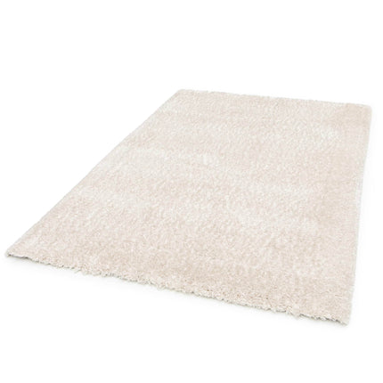 Hoogpolig vloerkleed Fender wit/creme - Vloerkledenloods
