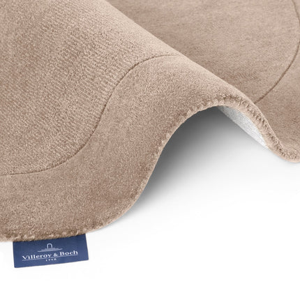 Villeroy & Boch 1812 wollen vloerkleed organische vorm Kivi Naturel Beige - Vloerkledenloods