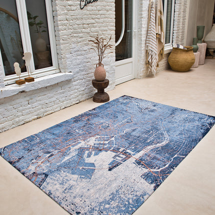 Cities Tokyo Collection Condcutive blue 9314 - Louis de Poortere
