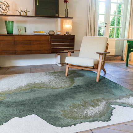 Meditation Lagoon Collection Palm green 9331 - Louis de Poortere
