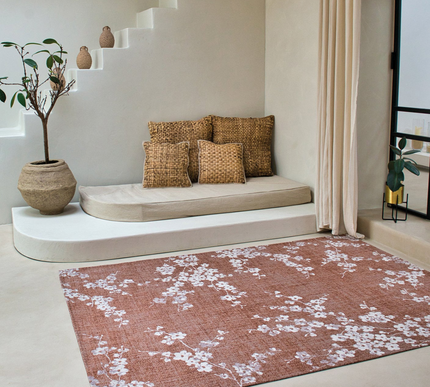 Sakura Collection Copper pink 9371 - Louis de Poortere