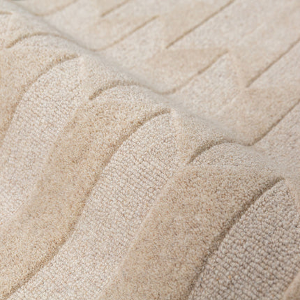 Flair Rugs wollen vloerkleed Apex Border Groen