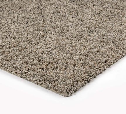 Wollen vloerkleed Berbero Lungo natuurlijk grijs 834 - Feelgood by Brinker
