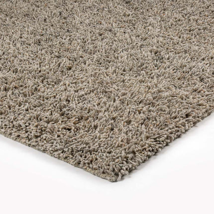 Wollen vloerkleed Berbero Lungo natuurlijk grijs 834 - Feelgood by Brinker