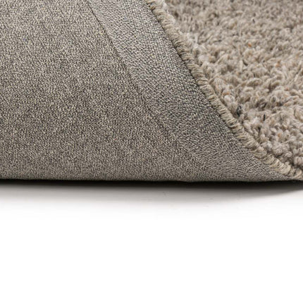 Wollen vloerkleed Berbero Lungo natuurlijk grijs 834 - Feelgood by Brinker