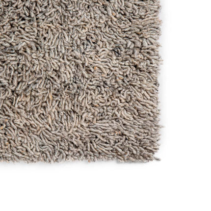 Wollen vloerkleed Berbero Lungo natuurlijk grijs 834 - Feelgood by Brinker