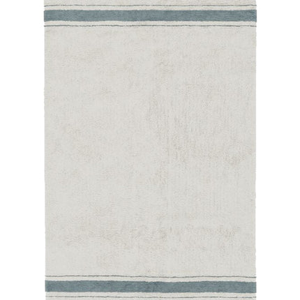Lorena Canals wasbaar vloerkleed Gastro Vintage Blauw