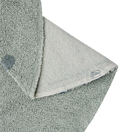 Lorena Canals wasbaar vloerkleed Round Dot Blauw Salie