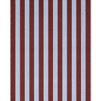 Lorena Canals Cabana Lines katoenen loper Stripes Marsala/Anil