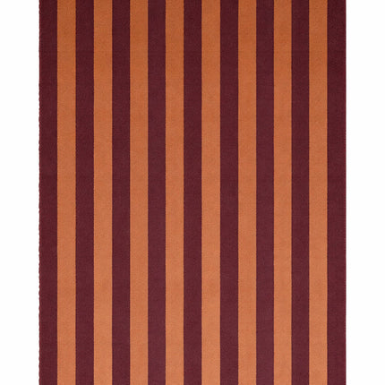 Lorena Canals Cabana Lines katoenen loper Stripes Terracota/Marsala