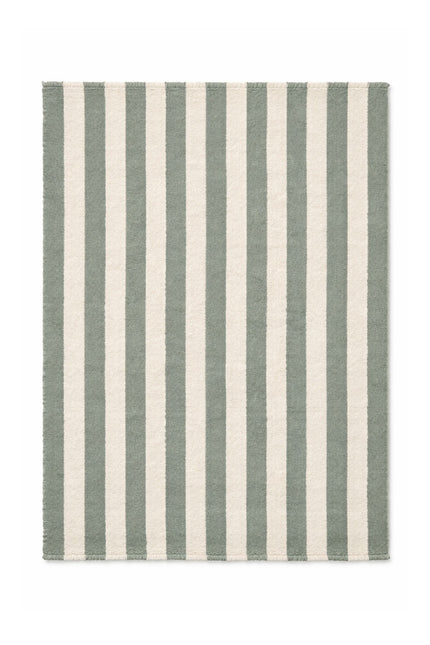 Lorena Canals Cabana Lines katoenen loper Stripes Naturel/Vintage Blue