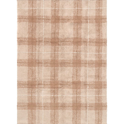 Lorena Canals wasbaar vloerkleed Tartan Roos