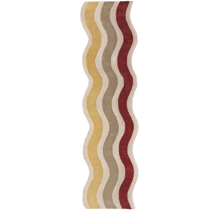 Flair Rugs wollen loper Cascade Mulberry